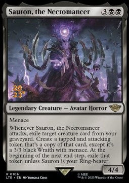 Sauron, the Necromancer PLTR-106 Rare Near Mint Englisch Foil