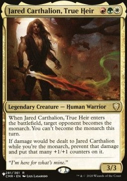 Jared Carthalion, True Heir ZNL-281 Rare Excellent Englisch