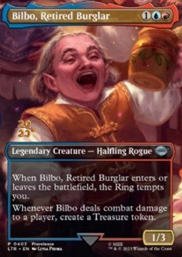 Bilbo, Meisterdieb im Ruhestand PLTR-403 Uncommon Near Mint Deutsch Foil