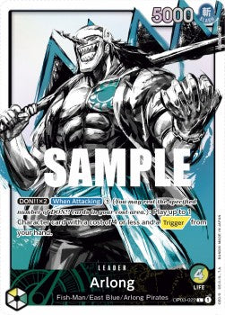 Arlong (OP03-022) (V.2) OP03 Alternate Art Near Mint Englisch