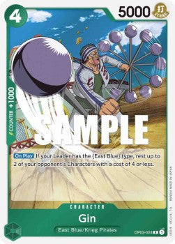 Gin (OP03-024) (V.1) OP03 Rare Near Mint Englisch