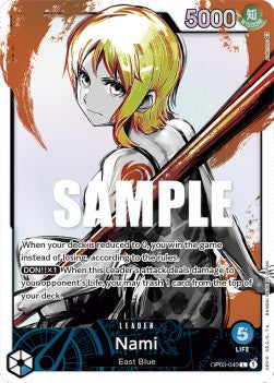Nami (OP03-040) (V.2) OP03 Alternate Art Good Englisch