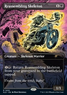 Wieder aufstehendes Skelett SLDSM3-1406 Rare Near Mint Englisch