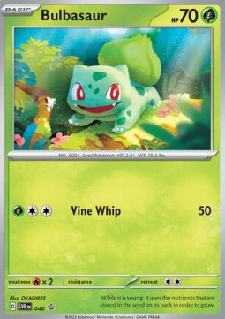 Bulbasaur SVP-046 Promo Near Mint Englisch