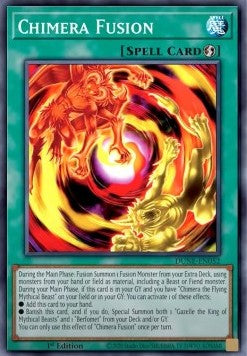 Schimärenfusion DUNE-052 Super Rare Excellent Deutsch 1. Auflage