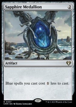 Sapphire Medallion CMM-407 Rare Near Mint Englisch Foil