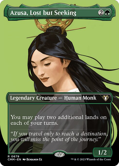 Azusa die Suchende (V.2) XCMM-679 Rare Excellent Englisch Foil