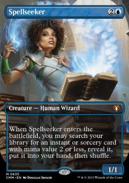 Spellseeker (V.2) XCMM-635 Mythic Near Mint Deutsch Foil