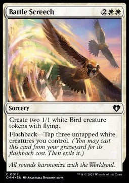 Battle Screech CMM-17 Common Near Mint Englisch Foil