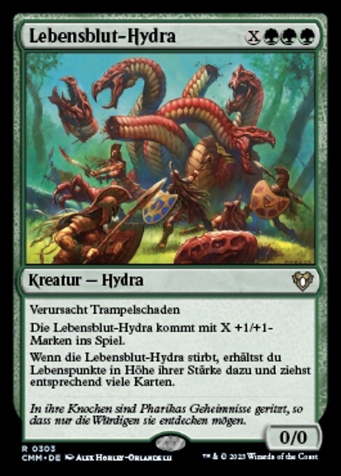 Lebensblut-Hydra CMM-303 Rare Near Mint Deutsch