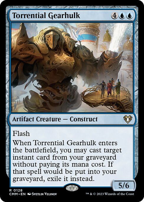 Torrential Gearhulk CMM-128 Rare Excellent Englisch