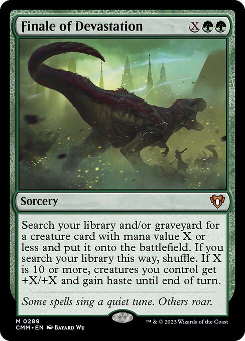 Finale of Devastation CMM-289 Mythic Near Mint Englisch