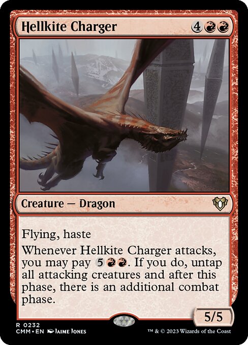 Hellkite Charger CMM-232 Rare Excellent Englisch
