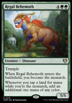 Nobler Behemoth CMM-316 Rare Near Mint Englisch Foil