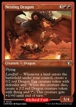 Nesting Dragon XCMM-546 Rare Near Mint Englisch Foil
