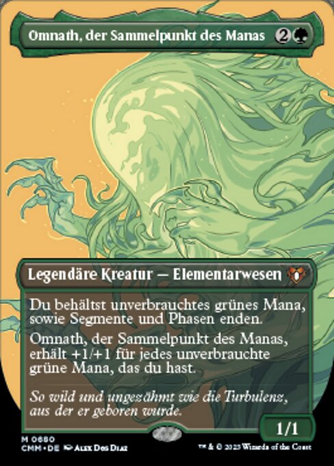 Omnath, der Sammelpunkt des Manas (V.2) XCMM-680 Mythic Excellent Deutsch Foil
