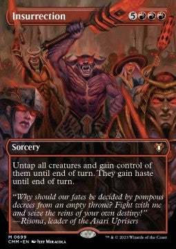 Aufruhr (V.2) XCMM-699 Mythic Excellent Englisch Foil