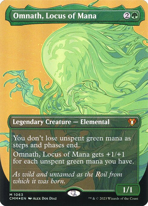 Omnath, Locus of Mana XCMM-1063 Mythic Near Mint Englisch Foil
