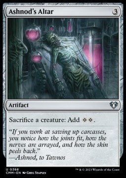 Ashnod's Altar CMM-368 Uncommon Excellent Englisch