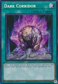 Finsterer Korridor (V.1) DUNE-059 Secret Rare Excellent Deutsch 1. Auflage