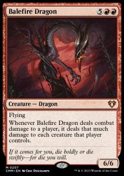 Unheilsfeuer-Drache CMM-207 Mythic Near Mint Deutsch