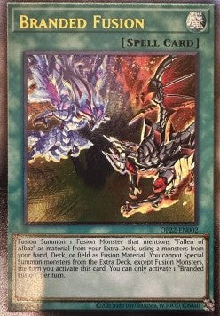 Branded Fusion OP22-EN002 Ultimate Rare Excellent Englisch