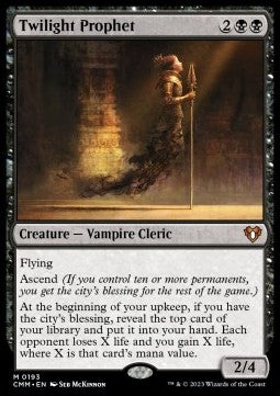 Twilight Prophet CMM-193 Mythic Near Mint Englisch
