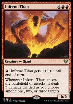 Inferno Titan CMM-235 Rare Near Mint Englisch