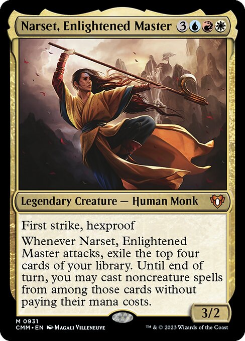 Narset, Enlightened Master XCMM-931 Mythic Near Mint Englisch