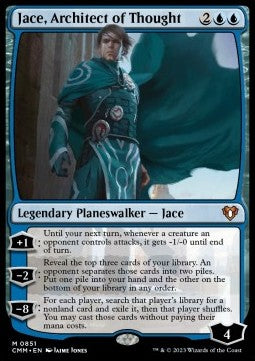 Jace, Architect of Thought XCMM-851 Mythic Near Mint Englisch