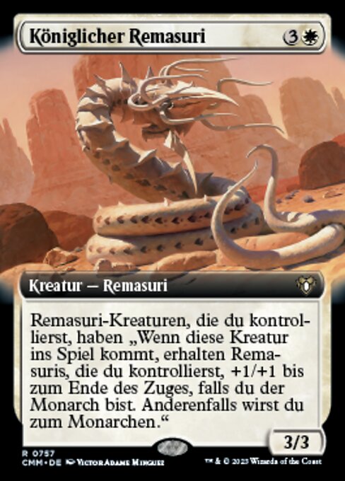 Regal Sliver (V.2) XCMM-757 Rare Excellent Deutsch Foil