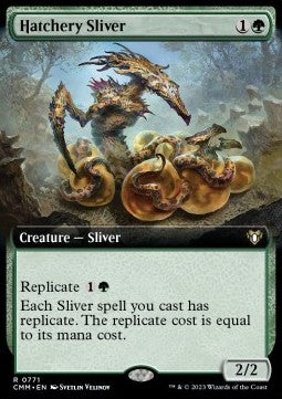 Hatchery Sliver (V.2) XCMM-771 Rare Excellent Englisch Foil