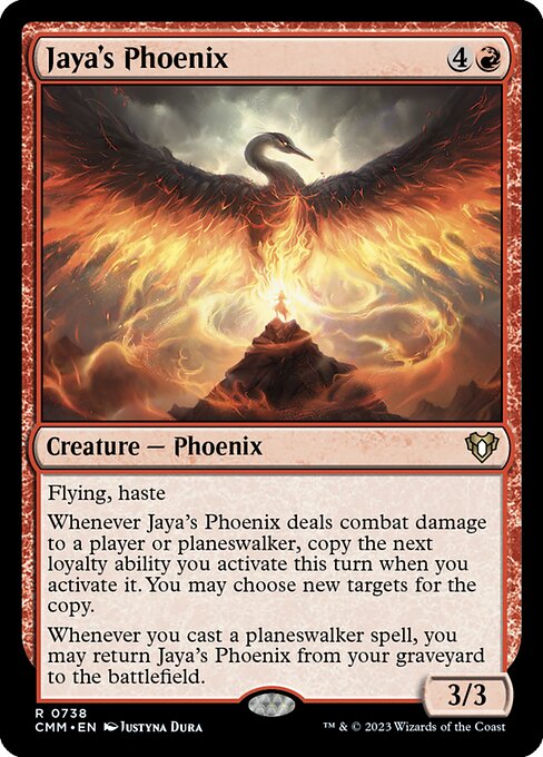 Jaya's Phoenix XCMM-738 Rare Near Mint Englisch