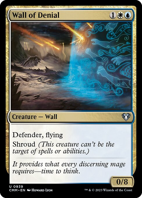 Wall of Denial XCMM-939 Uncommon Excellent Englisch
