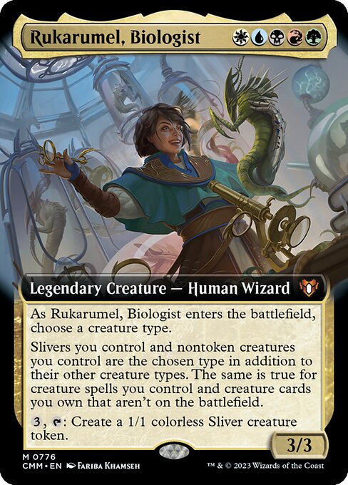 Rukarumel, Biologist XCMM-776 Mythic Near Mint Englisch Foil