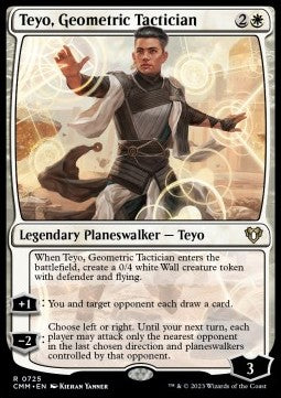 Teyo, Geometric Tactician XCMM-725 Rare Near Mint Deutsch
