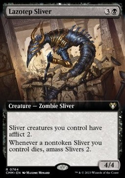Lazotep Sliver XCMM-764 Rare Excellent Englisch Foil