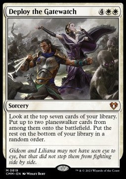 Deploy the Gatewatch XCMM-819 Mythic Near Mint Englisch
