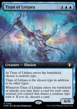 Titan of Littjara (V.2) XCMM-760 Rare Near Mint Englisch