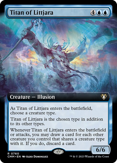 Titan of Littjara (V.2) XCMM-760 Rare Near Mint Englisch