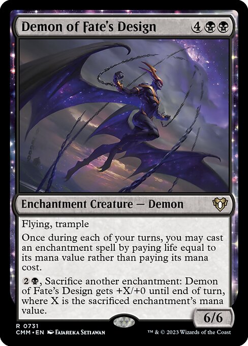 Demon of Fate's Design (V.1) XCMM-731 Rare Near Mint Englisch