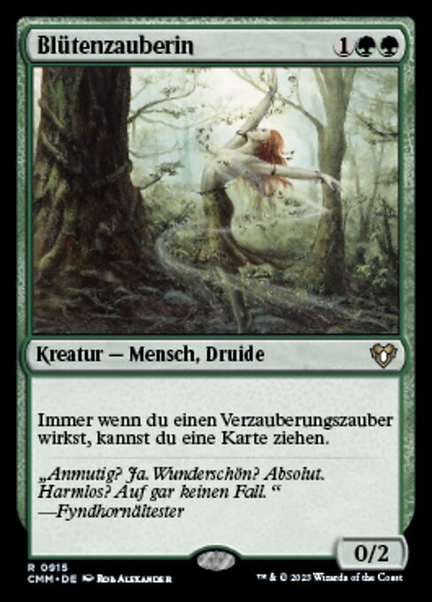 Blütenzauberin XCMM-915 Rare Near Mint Deutsch