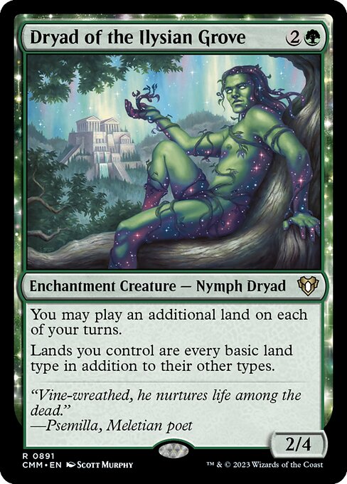 Dryad of the Ilysian Grove XCMM-891 Rare Near Mint Englisch