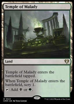 Temple of Malady XCMM-1043 Rare Near Mint Englisch