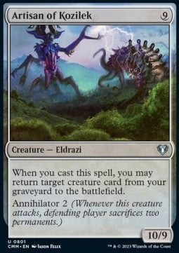 Artisan of Kozilek XCMM-801 Uncommon Near Mint Englisch