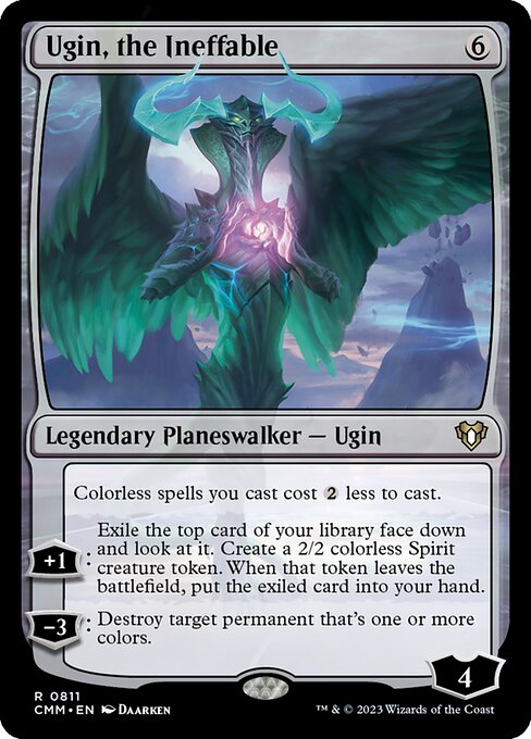 Ugin, the Ineffable XCMM-811 Rare Near Mint Englisch