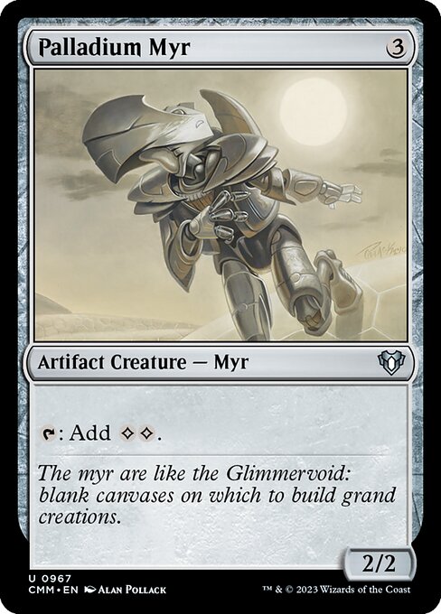 Palladium Myr XCMM-967 Uncommon Near Mint Englisch