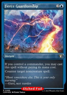 Fierce Guardianship XCMM-489 Rare Near Mint Englisch Foil