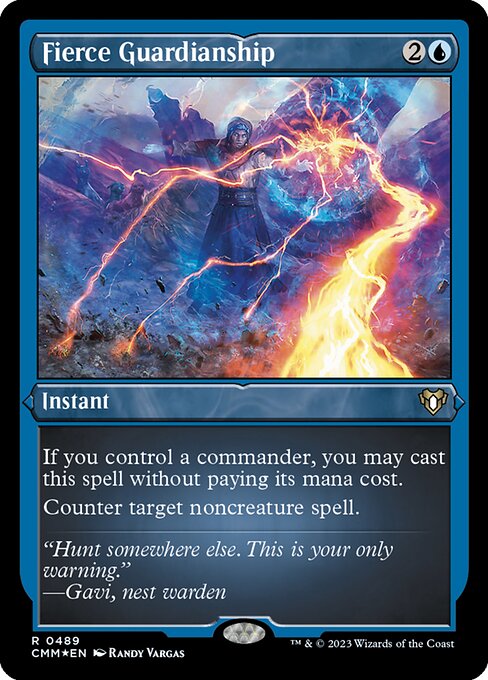 Fierce Guardianship XCMM-489 Rare Near Mint Englisch Foil