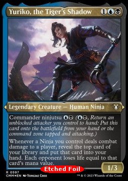 Yuriko, the Tiger's Shadow XCMM-597 Rare Near Mint Englisch Foil